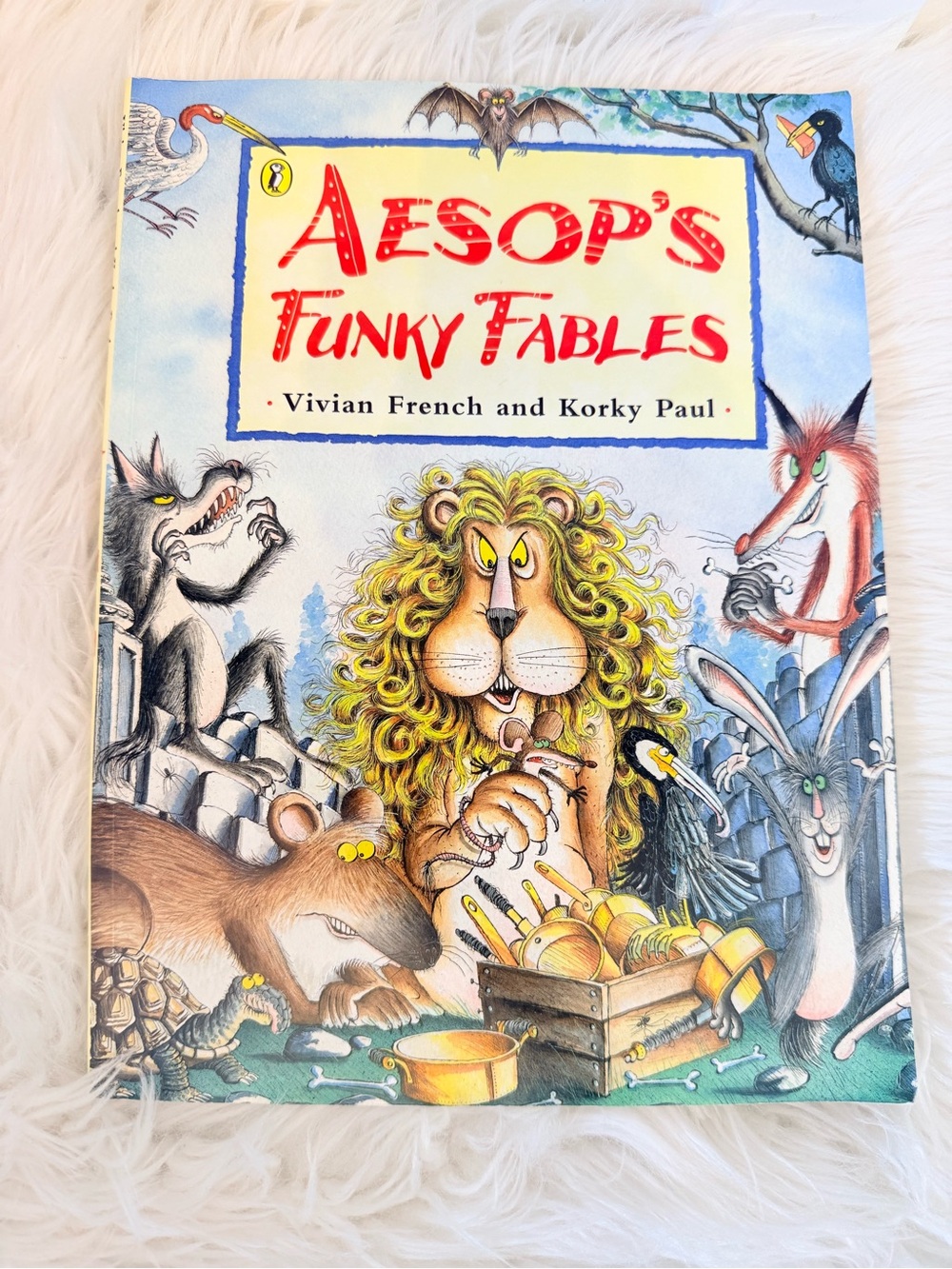 💫10/$25 • Aesop's Funky Fables by Vivian French